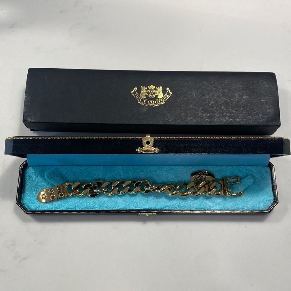 Juicy couture gold bracelet